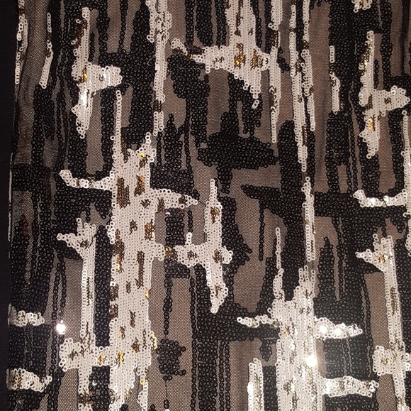 BCBG Sequin Pencil Skirt NWT - Picture 2 of 4